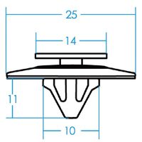 JTC 汎用クリップ(10ケ入り) RD67 1個(10個)（直送品）