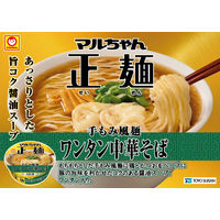 マルちゃん正麺　カップ ワンタン中華そば117g 6個 東洋水産