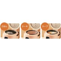 コンパクト炊飯器(2合炊き) ホワイト a2482710 1個 レッドスパイス（直送品）