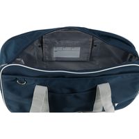 スクール用品 通学バッグ スポーツバッグ型 ネイビー×グレー 101373 1セット(2入) フットマーク（直送品）