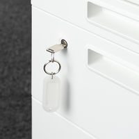 コクヨ キーホルダー型名札 白 10個パック ナフー210 ナフ-210WX10 1セット(20個:10個入×2パック)