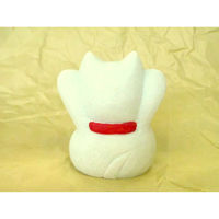 いよせき 招き猫〈両手あげ〉置物 60×50×H70mm 漢白玉 アラバスター 011318-b 1個（直送品）