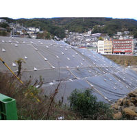 トラスコ中山 　エコＯＤグリーンシート　＃3000　2．7×3．6ｍ ODSー2736 1枚