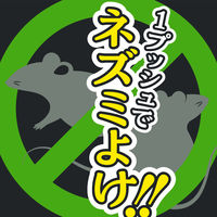 ねずみ除け 忌避剤 ネズミのみはり番 1プッシュ式スプレー 50回分 1セット（1個×2） アース製薬