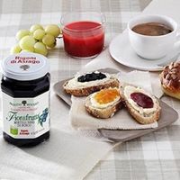 砂糖不使用 リゴーニ オーガニック フルーツスプレッド ブルーベリー 250g 1個 有機 フィオール ディ フルッタ ジャム