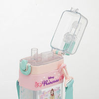 スケーター PSQW6 スクエア2WAYボトル 【ディズニープリンセス】 695261-PSQW6 1個（直送品）