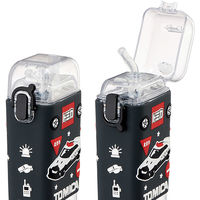 スケーター PSQ3ST スクエアストローボトル S 【トミカ】 699160-PSQ3ST 1個（直送品）