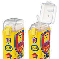 スケーター PSQ5ST スクエアストローボトル M 【プラレール ドクターイエロー】 699191-PSQ5ST 1個（直送品）