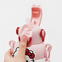 スケーター PSB5TRC ラバーマスコット付ストローボトル 【ハローキティ 大好きな日々】 699986-PRMC7ST 1個（直送品）