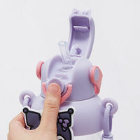 スケーター PSB5TRC ラバーマスコット付ストローボトル 【クロミ 大好きな日々】 700002-PRMC7ST 1個（直送品）