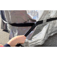 グリーンクロス #4000 UVシートパレットカバー シルバー 1セット10枚入 037621105 1S(10枚)（直送品）