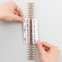 リヒトラブ カスタマイズ オープンリングノート とじ具 A5 ベージュ N2902-16 1組