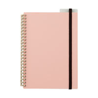 リヒトラブ カスタマイズ オープンリングノート ゴムバンド付き下じき A5 乳白 N2904-1 1枚