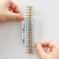 リヒトラブ カスタマイズ オープンリングノート とじ具 A6 ベージュ N2922-16 1組