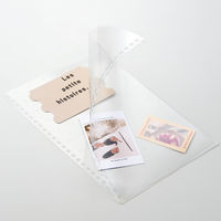 リヒトラブ カスタマイズ オープンリングノート ポケットタイプ表紙 A5 クリスタル N2901-25 1枚