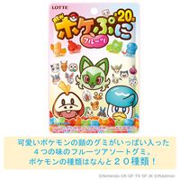 グミ 食べきりサイズ ポケぷに フルーツ 80g 1セット（1個×16）