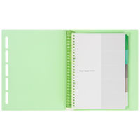 マルマン B5 バインダー クラルテ ライトグリーン F311-33 1冊