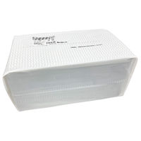 抗菌 カウンタークロス レギュラー グレー ふきん レーヨン100% 約30×60cm 1パック（100枚入）シンメイ