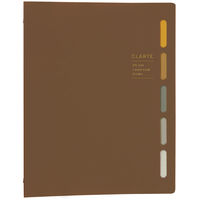マルマン B5 バインダー クラルテ ブラウン F311-07 1セット(1冊×5)