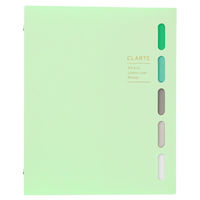 マルマン A5 バインダー クラルテ ライトグリーン F415-33 1セット(1冊×5)