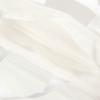 CLEARMESHバッグポーチ ホワイト LAKOLE/ラコレ