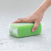 カワタキコーポレーション ブラシメッシュバススポンジ2個組  １セット６個（２個入×３）