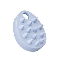 マペペ　リラクシングスカルプケアブラシ（ソフト）スカイブルー