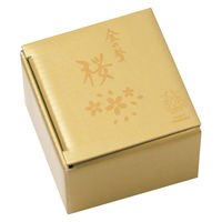 カクセー 金の贅「桜」 ステンレスぐい呑み 100ml 207072 1個（直送品）