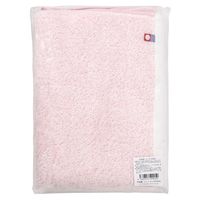 田中産業 今治製 シャーリングタオル フェイスタオル ライトピンク 1枚