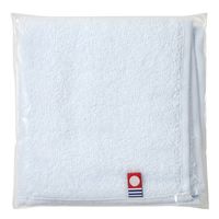 田中産業 今治製 タオルハンカチ ブルー 1セット(10枚)