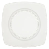 台和 23cmスクエアプレート ボーンホワイトMT BY-49-BWM 1個（直送品）