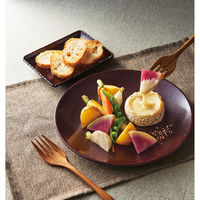 台和 23cm平皿 溜(ため) NSJ-7-T 1個（直送品）