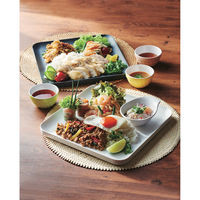 台和 26cm切立(きったて)角皿 白MT SS-500-WM 1個（直送品）