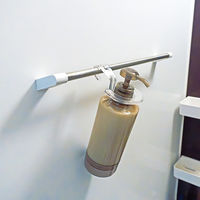 ボトルフック 片手で出せる ウォールフック 吊り下げ 収納 クリア FINー1153 1個 ファイン