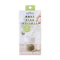 調味料入れ 伸縮スプーン付き 調味料ポット 調味料ケース 1個 コジット