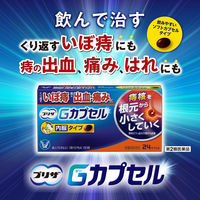 プリザ Gカプセル 24カプセル 大正製薬 いぼ痔 痔の出血・痛み・はれ【第2類医薬品】