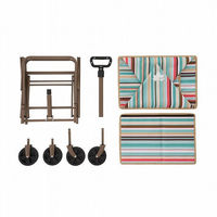 丸洗いバッグインキャリーカート（ブルーストライプ） 84720746 LOGOS/ロゴス