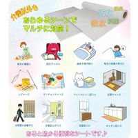 東京メディカル 【介護/医療】清拭 どこでも美化ロール KG-500R 1607893 1ケース(8個(1個×8))（直送品）