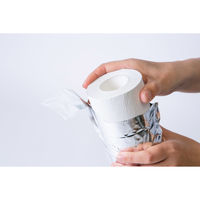 【非常用トイレ】丸英製紙　10年保証備蓄用トイレットペーパー70ｍ　24巻入　MST-101　1セット（直送品）