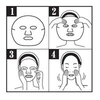 ビオリカ  ハイドレート（保湿）  ブラックパールモイスト　フェイシャルマスク ドウシシャ