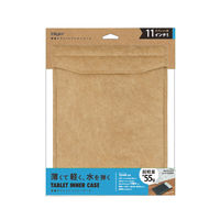 ナカバヤシ 11インチタブレット用 インナーケース タイベック ベージュ TBC-FC112406BG 1個