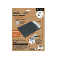 ナカバヤシ 11インチタブレット用 インナーケース ウォッシャブルペーパー ブラック TBC-FC112405BK 1個