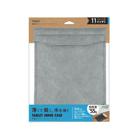 ナカバヤシ 11インチタブレット用 インナーケース タイベック グレー TBC-FC112406GY 1個