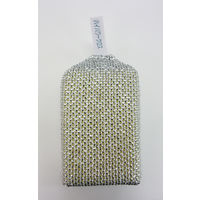 スポンジ アルミネット ハイパワークロス 抗菌消臭 汚れをかき落す 270606 5個 オーエ