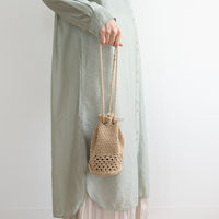 オカ マルシェシリーズ ドローストリングバッグ ベージュ 4548622861235 1枚（直送品）