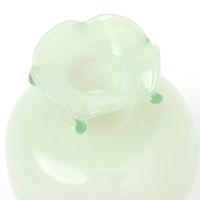 フラワーベース　カラーガラスベース ライトグリーン studio CLIP