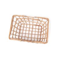 ワイヤーバスケット　柳アイアンバスケットM ナチュラル studio CLIP