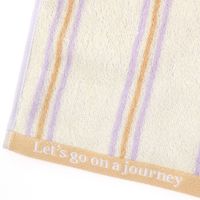 リバーシブルフェイスタオル2Pセット(GO ON THE JOURNEY) パープル studio CLIP