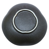 美濃陶苑 陶磁器 白抜き丹波黒変形三角鉢中 28-3-3 1セット(5個入)（直送品）