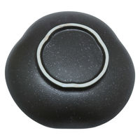 美濃陶苑 陶磁器 白抜き丹波黒変形三角鉢小 28-3-2 1セット(5個入)（直送品）